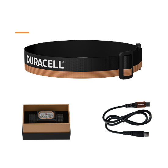 Duracell DH2000R - 2000 lm 1x21700 Stirnlampe