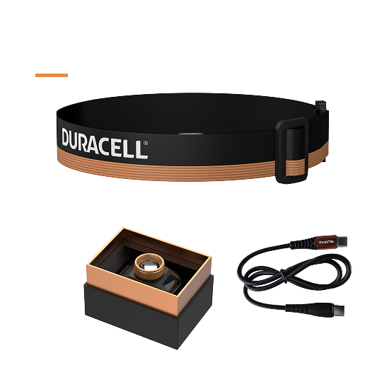 Duracell DH850R - 850 lm LiPo Stirnlampe