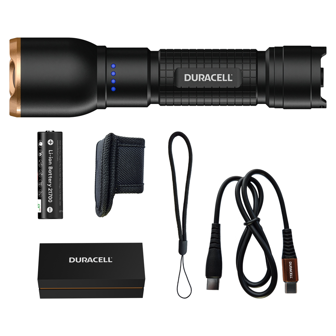 Duracell DF1500R Pro Taschenlampe 1500 lm