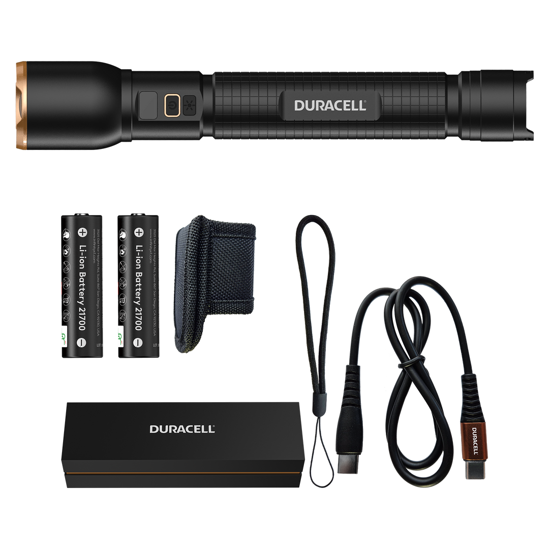 Duracell DF6000R Taschenlampe 6000 lm