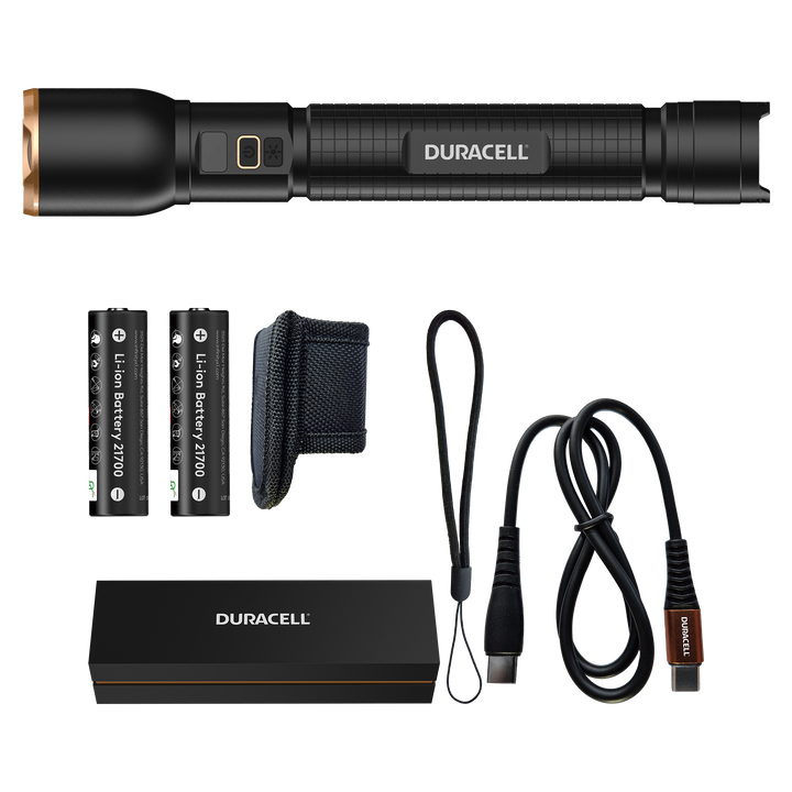 Duracell DF6000R Taschenlampe 6000 lm