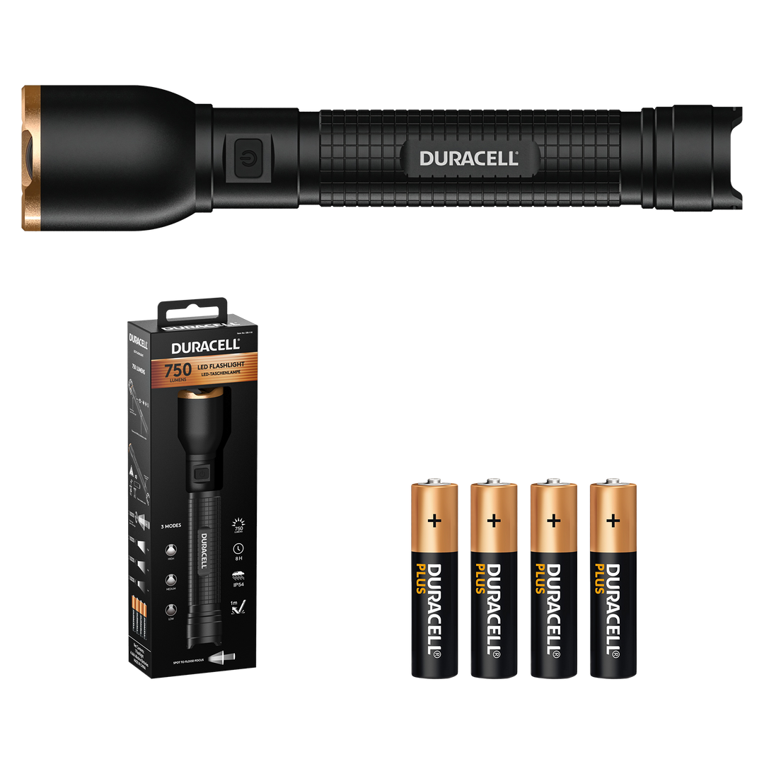 Duracell DF750 Flashlight 750 lumens