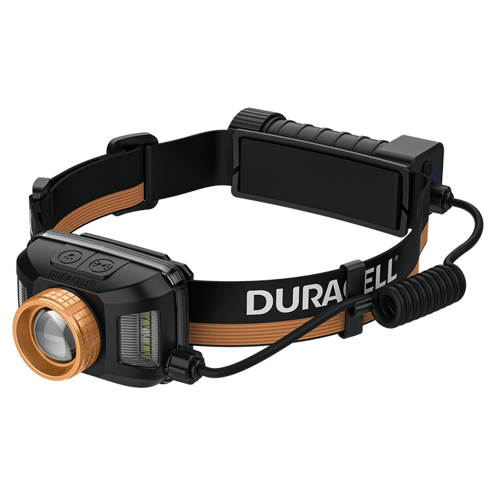 Duracell DH1500R - 1500 lm 1x18650 Stirnlampe